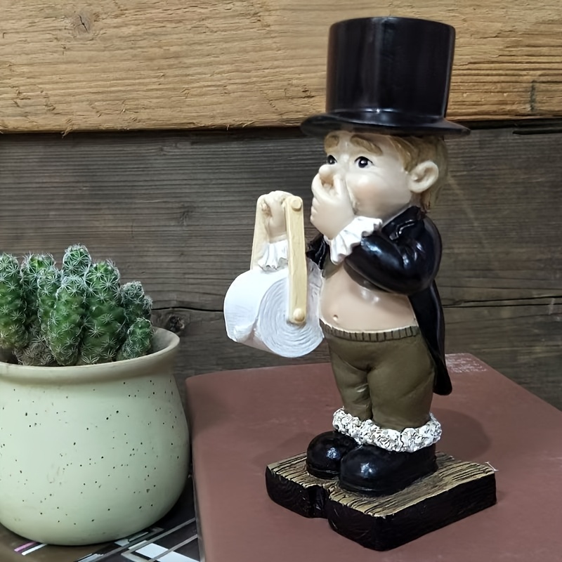 funny victorian bathroom toilet manager statue top Temu United