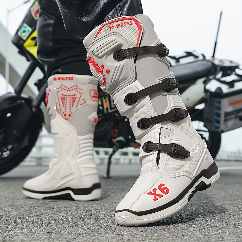 jg wolves x6 mens road boots professional motorcycle boots - Temu Oman