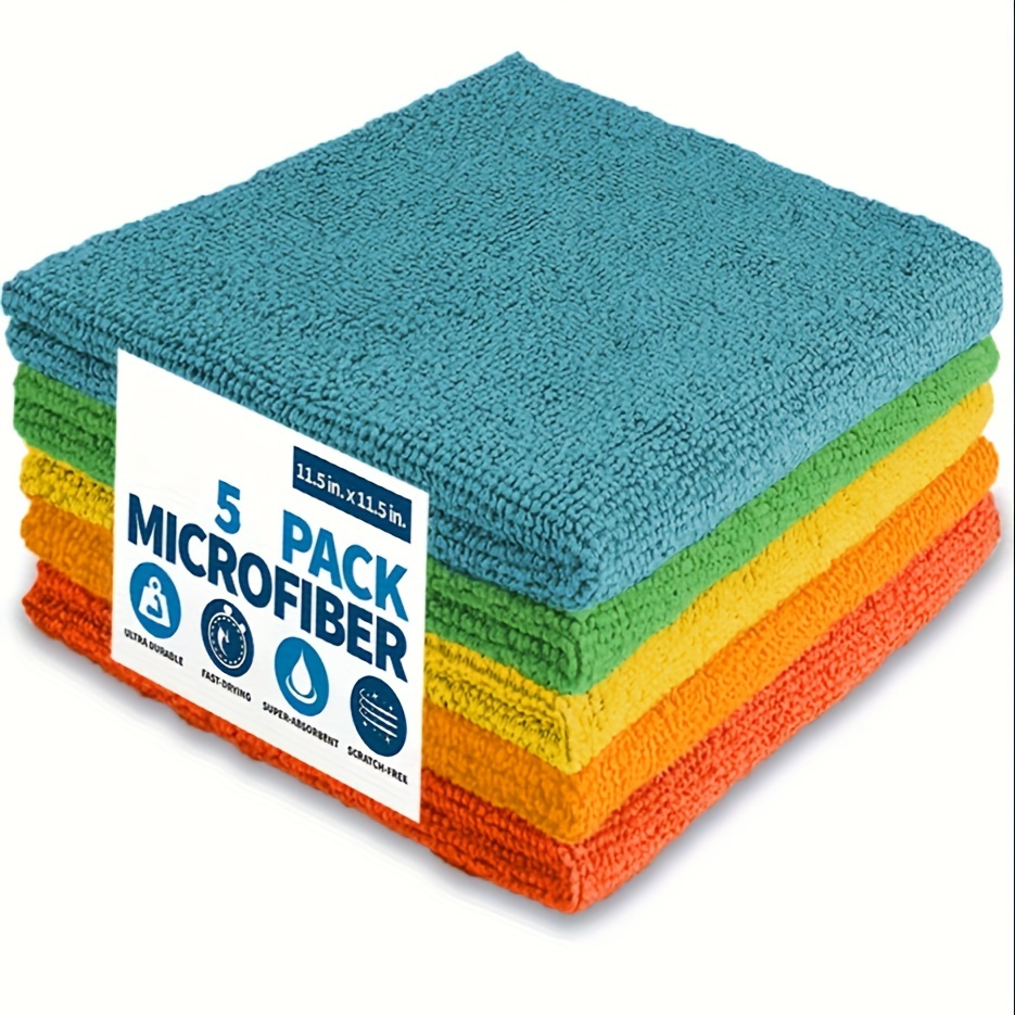 

Cleaning Cloth, 5 Cleaning , And Lint Free Cleaning Cloth For , Household And , , -, And For , Bathroom, And Household Cleaning - , Reusable, And To