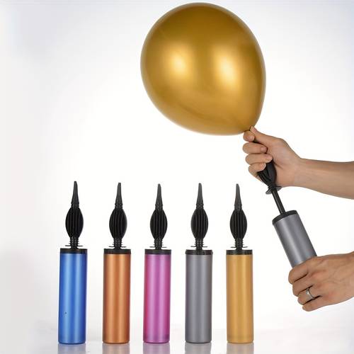 1pc random color metal colored balloon inflator latex aluminum film balloon used as party decoration accessories