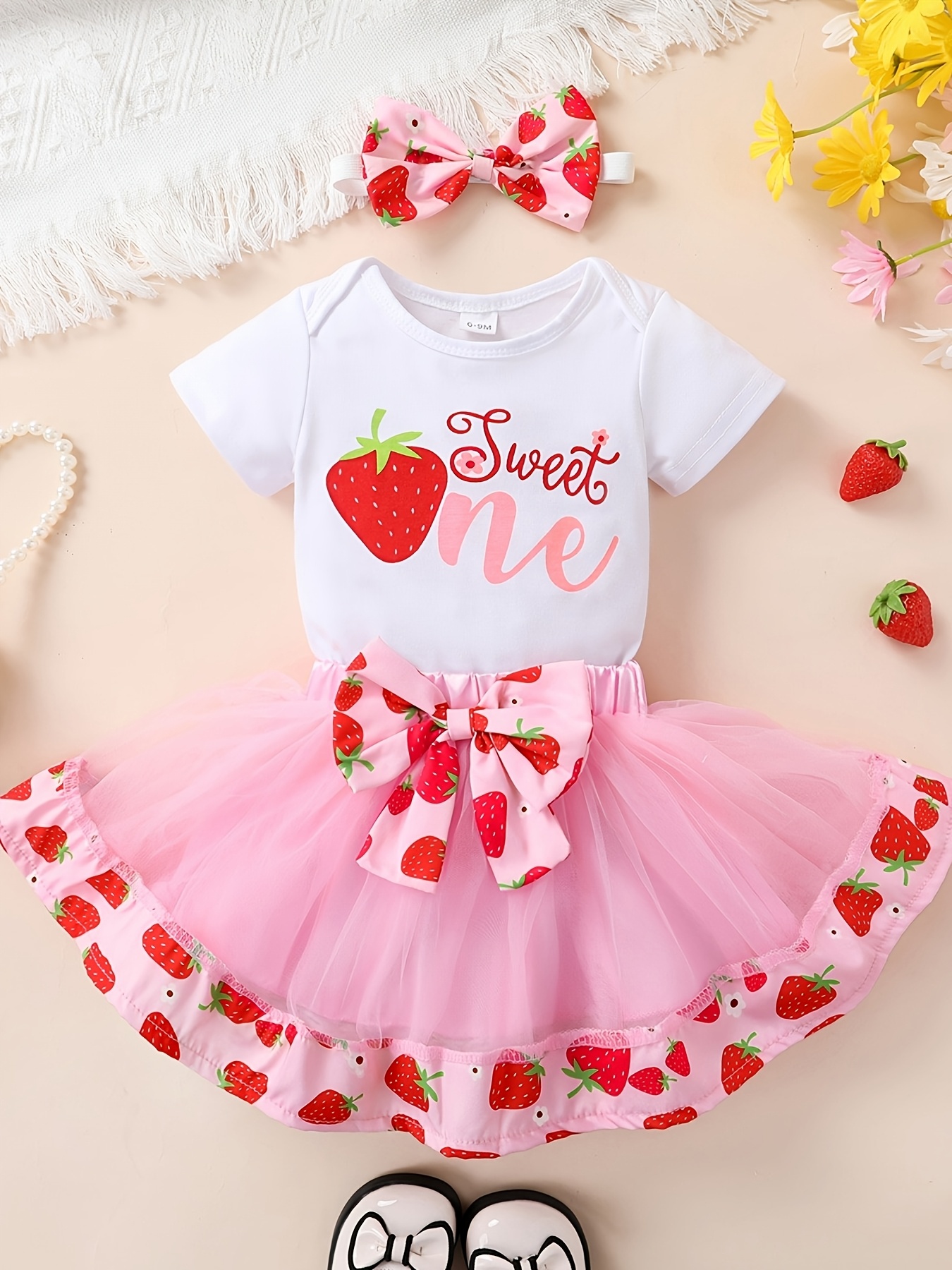Birthday Outfit Tutu Romper Baby Girl Tutu First Birthday T Shirt
