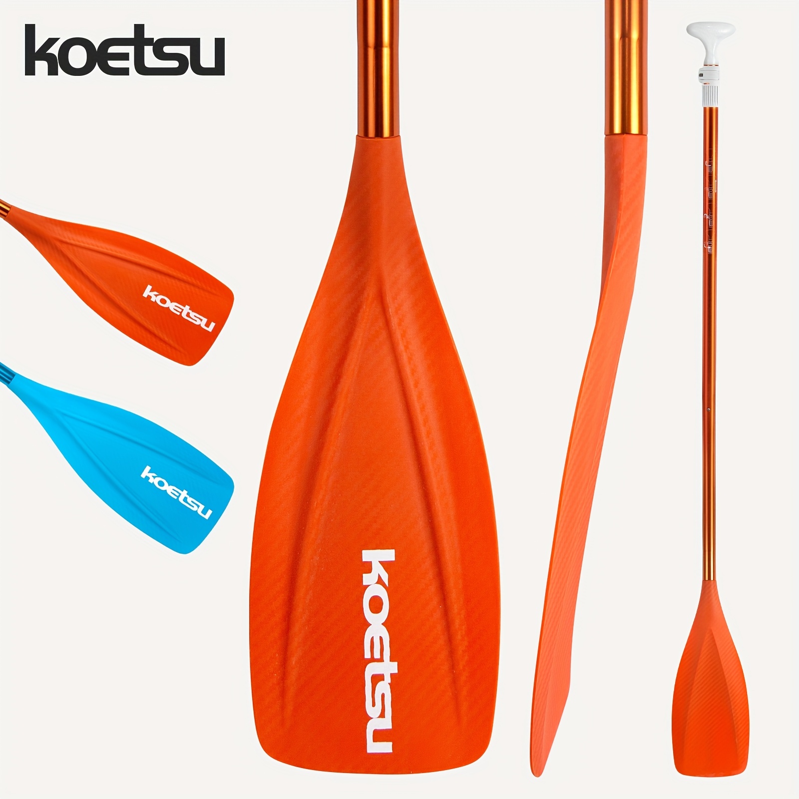 Premium Aluminum Alloy Paddle with Streamlined Wave Pattern
