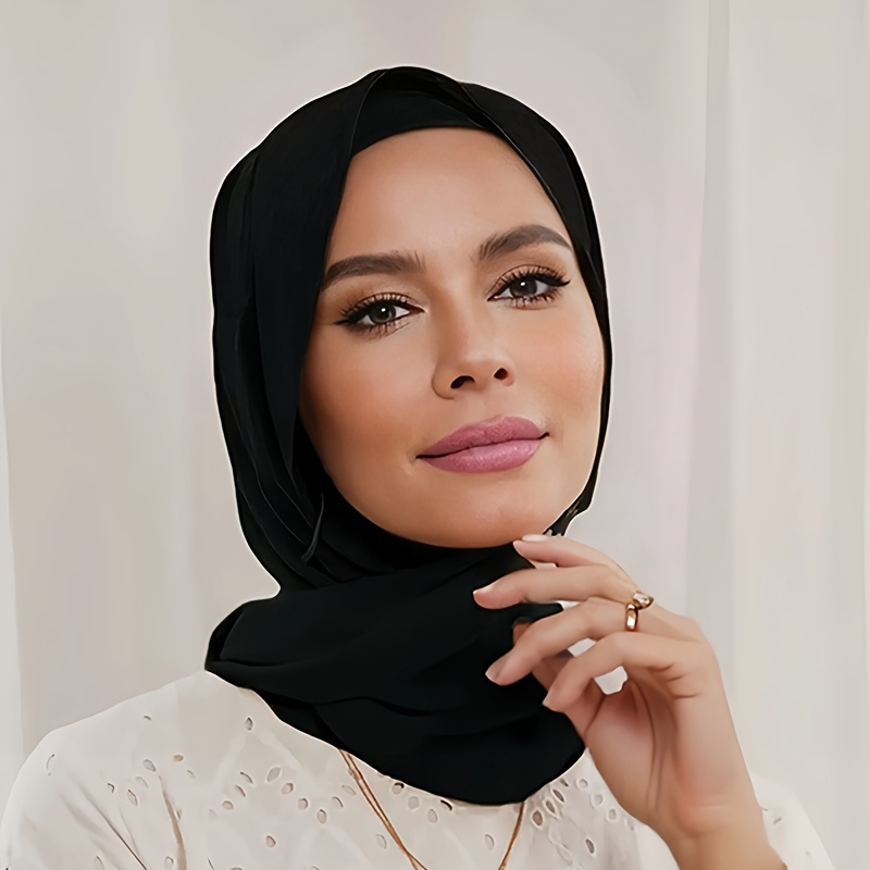 Women's Viscose Solid Color Scarves | Breathable Shawls, Wraps & Headscarves, New With Tags