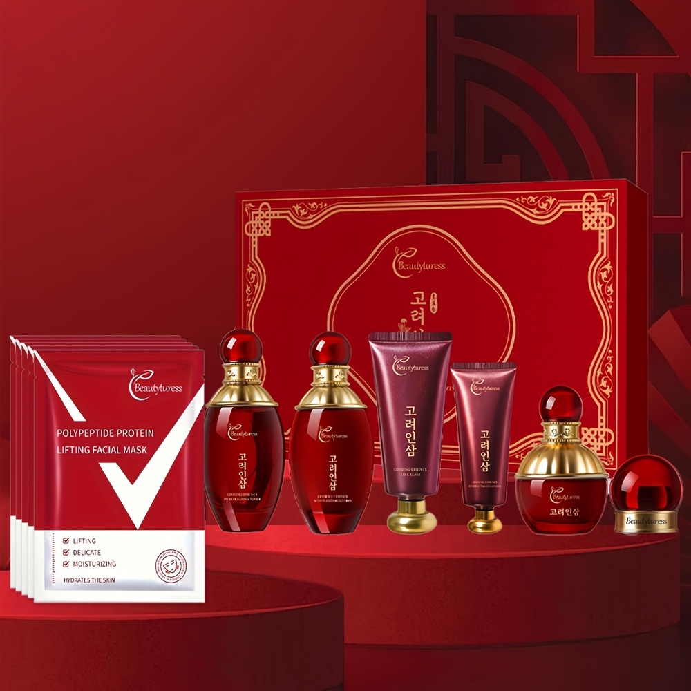 6pcs Korean Care Set Hyaluronic