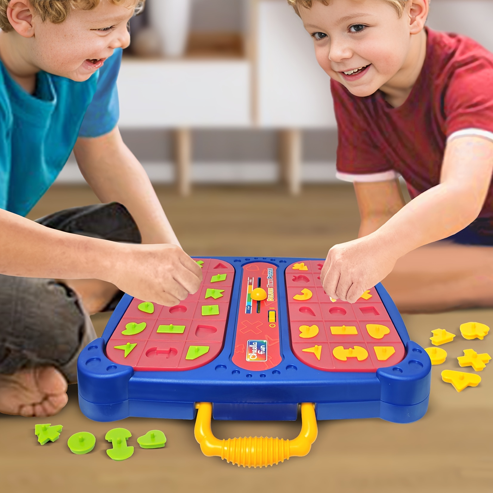 

[ Upgraded Version ]deluxe Shape Pop Up Board Game,interactive Puzzle Game For 2 Player 3+, Problem- Skills And Fine Motor Skills,gift,clearance And Closeout.