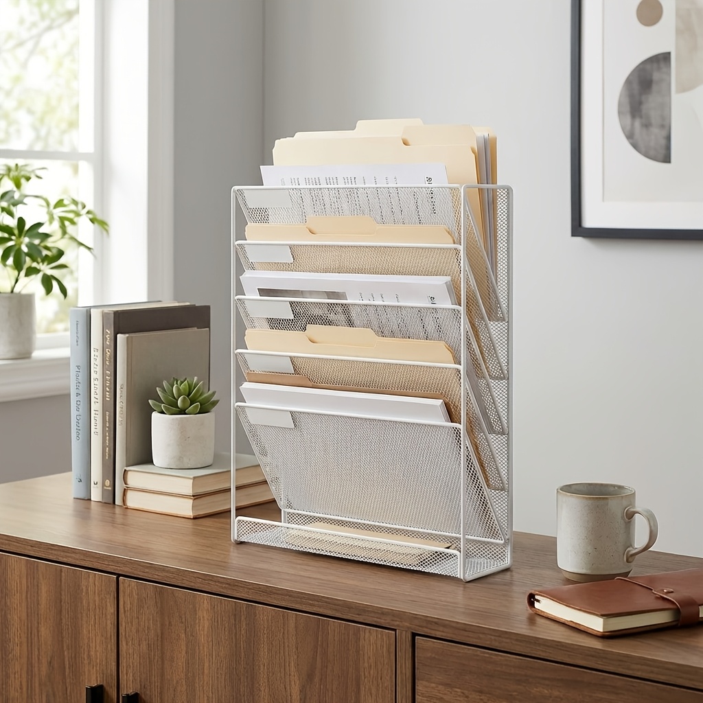 item picture six level wall mounted file organizer