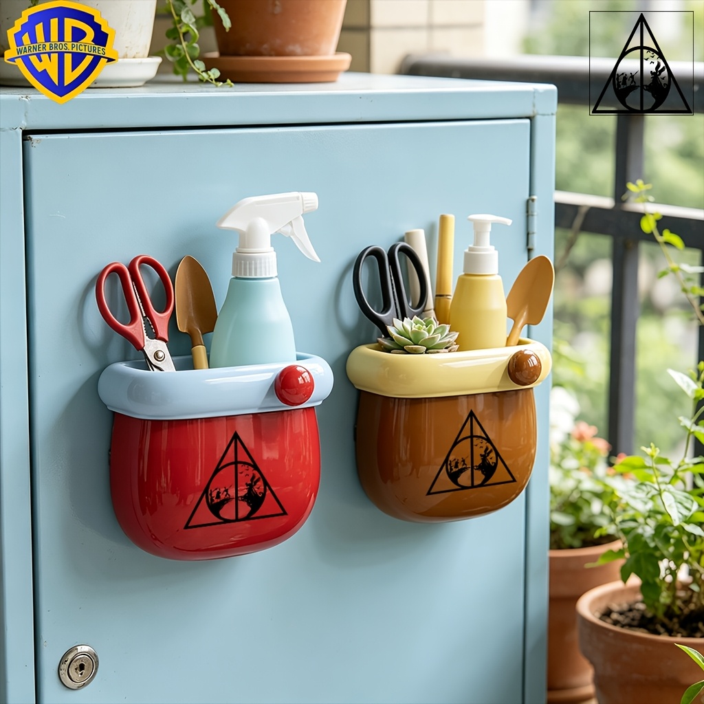 magnetic multifunctional storage for box dopamine magnetic organizer kitchen refrigerator magnet trash can pen holder storage for box wb       print regular desktop with magnetic storage box