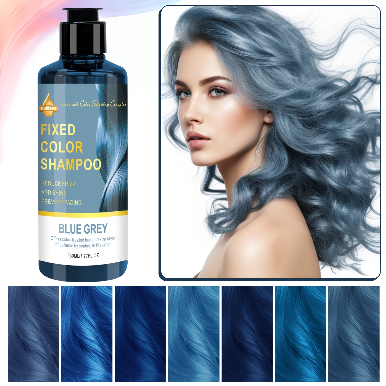 A Gray Color Shampoo 230ml 7 77fl Oz Suitable
