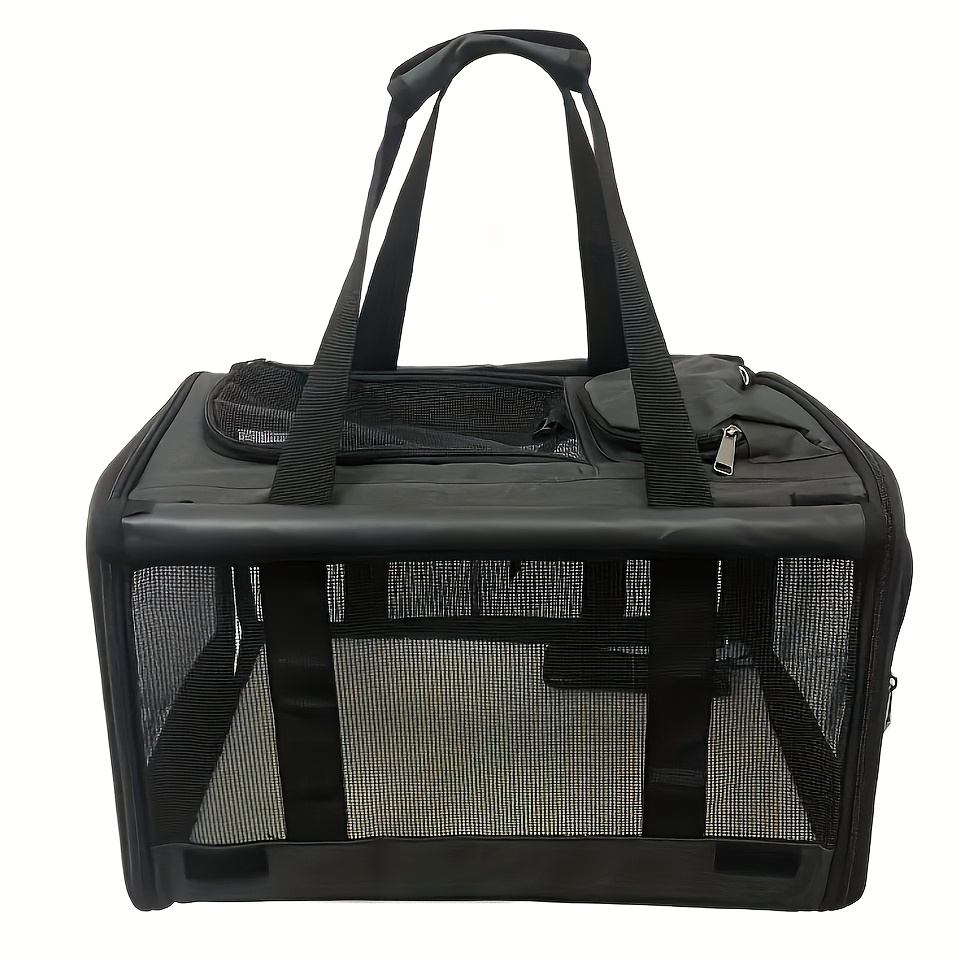 large cat carriers dog soft sided carriers airline approved travel   for large medium cats and small dogs comfortable durable pet privacy protection breathable portable travel carrier collapsible easy to carry multiple colors