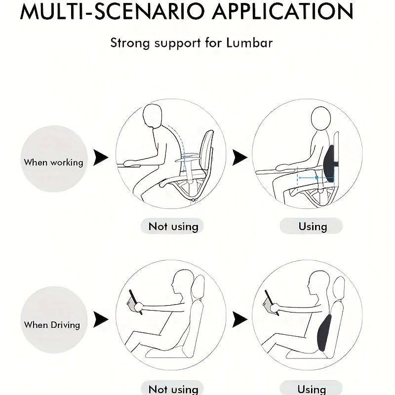 1pc   inspired lumbar pillow blue geometric pattern breathable mesh fabric zipper closure for   ideal for office chairs car seats adult use only       accessory anime theme pillow zippered lumbar support lumbar support pillow Product details 5