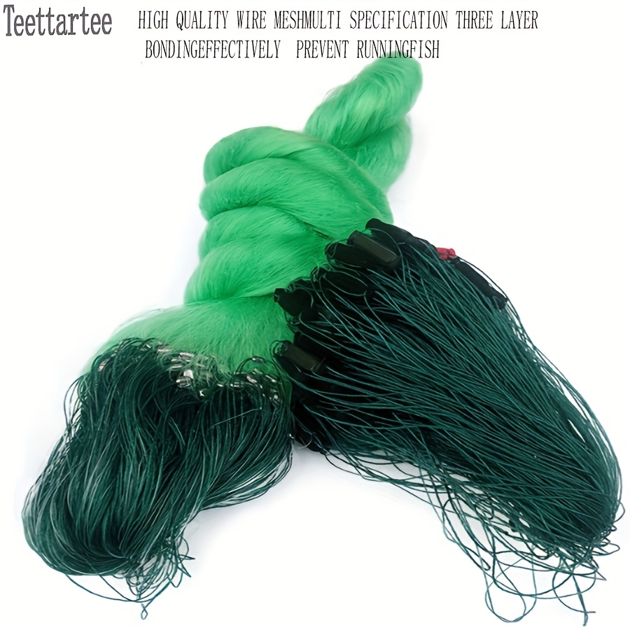 3 layer fishing net 3 layer fish net weighted sinking net reservoir