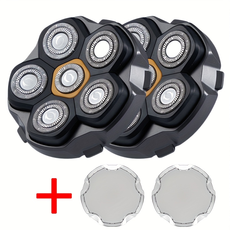 A 6-blade Electric Shaver Replacement Head Accessory, The Shaver Head Is , Suitable For Shaving Head Shaving Tools Or Shaving, Smooth Face And Head Shaving Accessories, 6-blade