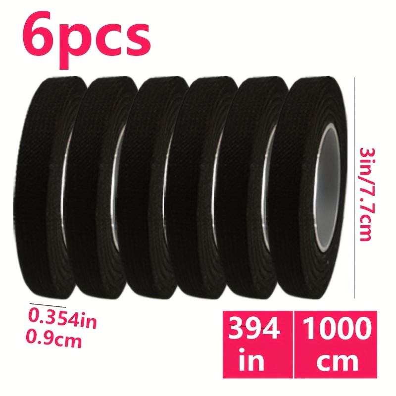 Image of 6pcs, Self-adhesive Flannel Electrical Tape - High Temperature, Durable, Waterproof, Soundproofing, Noise Reduction, Insulation And Shock Absorption Tape For Cable Bundling, Electrical Valves