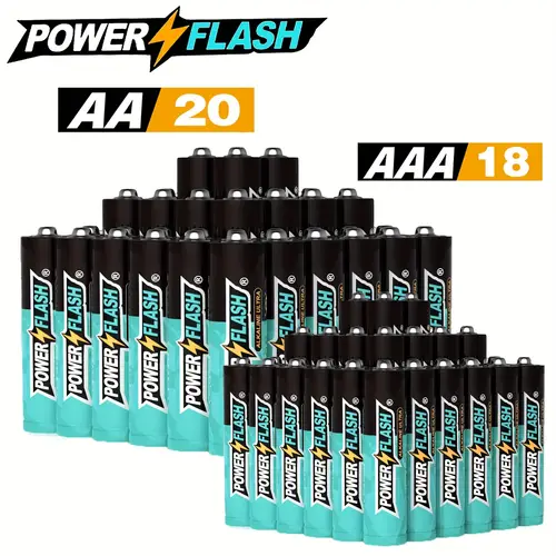 aaa18 aa20 batteries for home household device durable and long flash