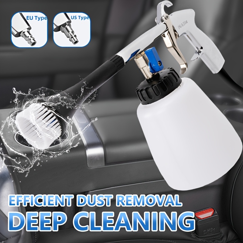 

Pneumatic Car Wash , Universal Fit, Us/eu Type Spray Pot, Dust Removal, Deep Cleaning For Car Interior & Engine Compartment, Auto Detailing Tool