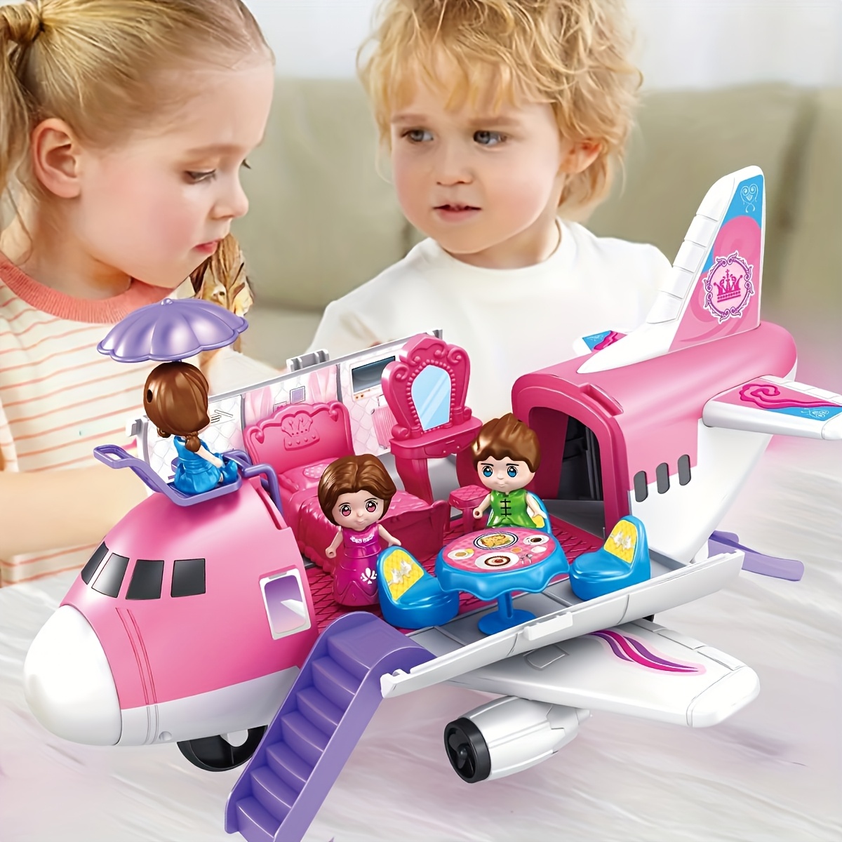 Private Jet Pink Plane Toy Barbie Pink Passport: Barbie Glamour