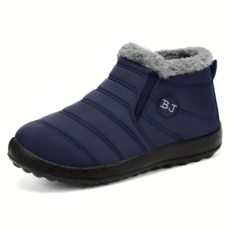 Women's Warm Winter Snow Boots, Plush-Lined Insulated Shoes