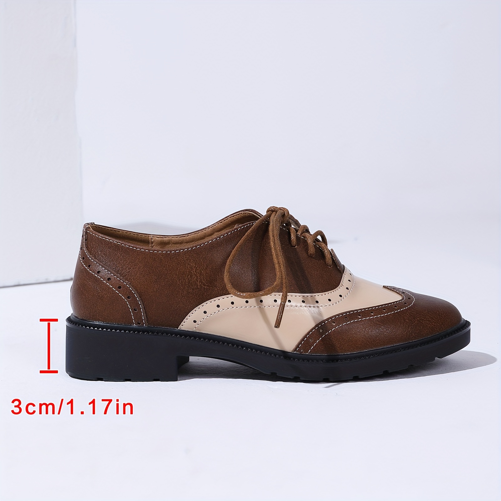 2024 New British Style Retro Color-Block Lace Women's Loafers