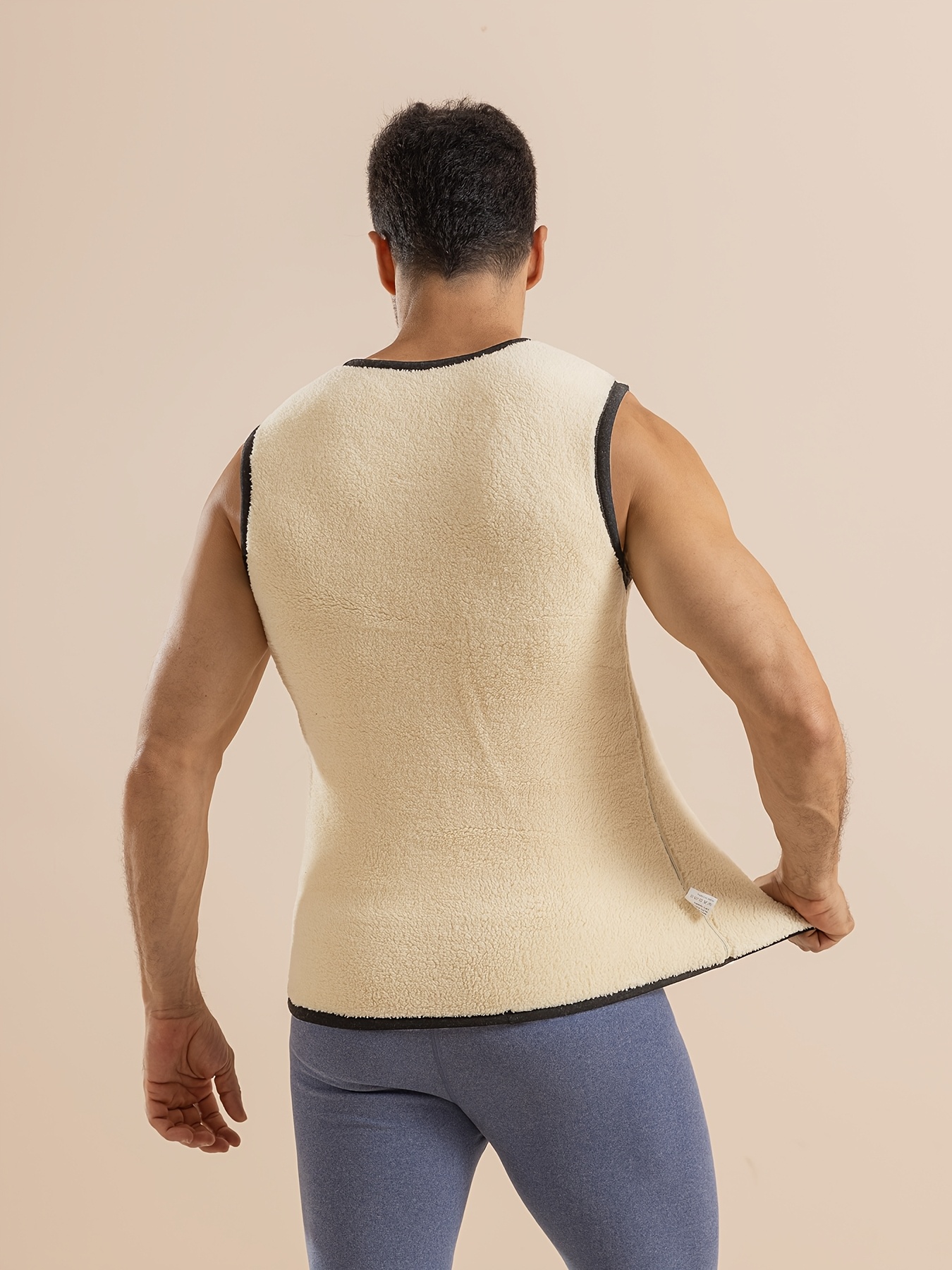 mens thickened muscle shirt vest sleeveless Temu Australia