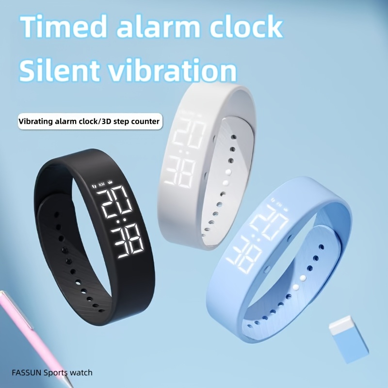 vibrating clock ring Vibrating Alarm Clock Ring: The Silent Wake-Up Solution That Changed My  Morning Routine Forever main image 1