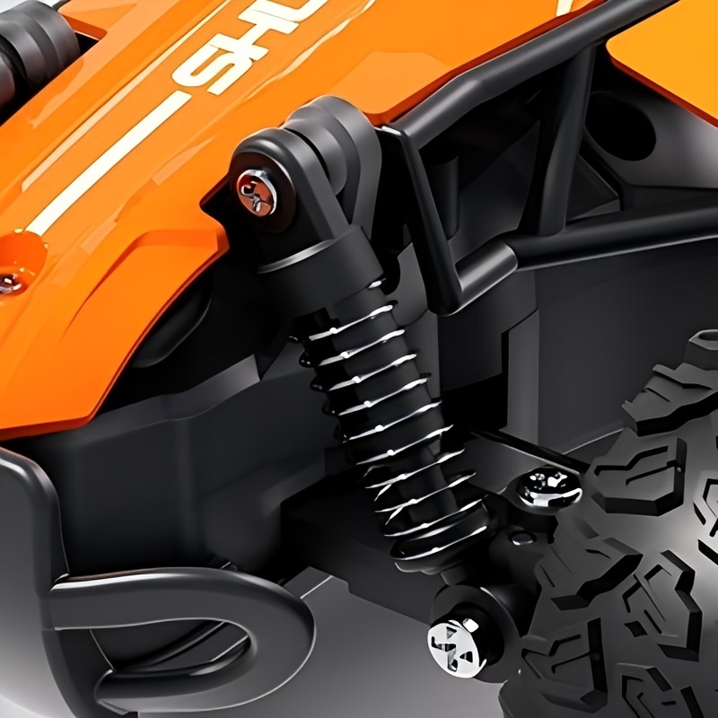 1:16 scale high speed remote control off-road vehicle, 20 km/ h electric drift racing car, alloy steel frame, with charger and battery, shock absorption, anti-collision, durable - ideal choice for birthday, Halloween, Christmas gifts, optional blue/ orange/ black