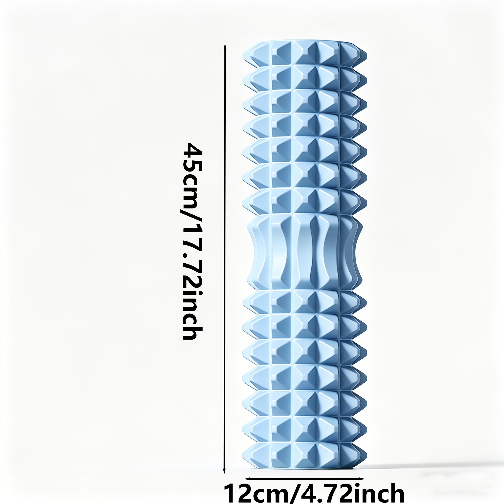 1 high density eva   roller 17 72 inches deep muscle relaxation roller for   exercise unisex fitness fascia massage tool pressure resistant wear resistant and deformation   column   and pilates