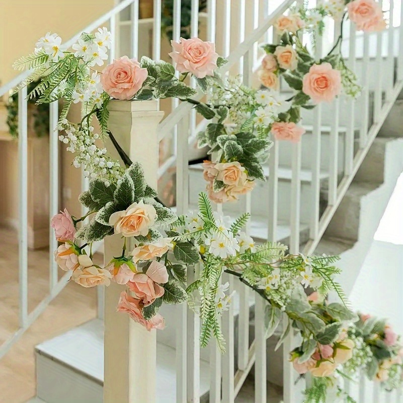 elegante stoffgirlande 175cm hochzeiten outdoor - Temu Germany