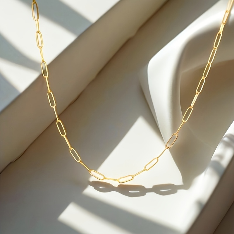 Vintage Cross Chain Necklace for Women - Adjustable Stainless Steel Accessory