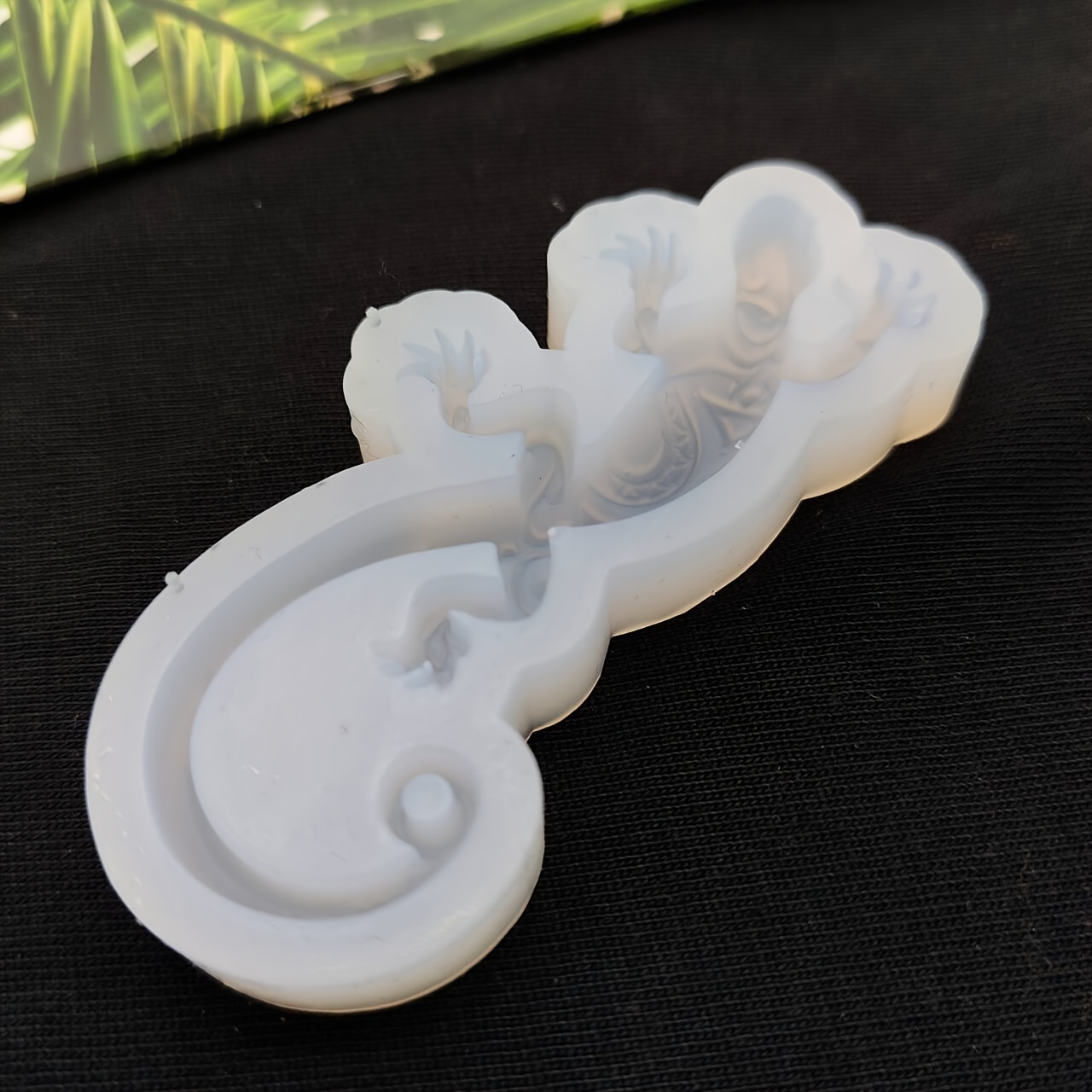 3d Mold For Resin Keychain - Cute Animal Shape With Detailed Scales, Durable Flexible Material For Backpack Charms, Home Decor Crafts (irregular Shape), Keychain Crafting, Design, Textured Surface