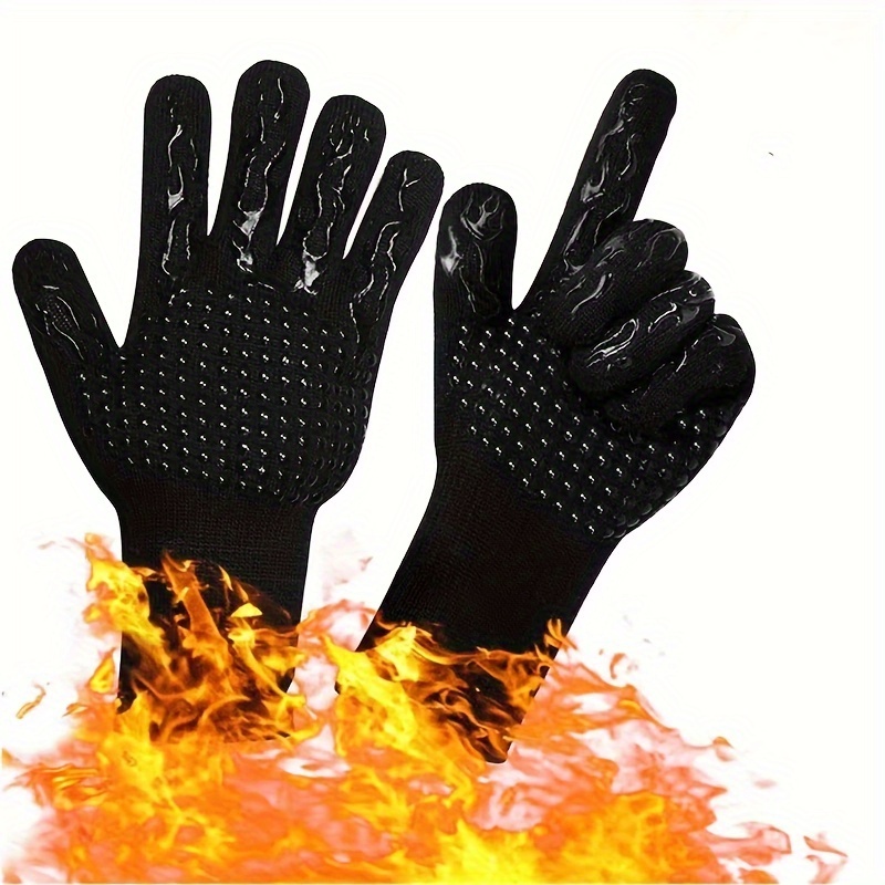 TEMU 1 Pair, Heat-resistant Gloves, Oven, Baking, Microwave, Heat-resistant Insulated Gloves