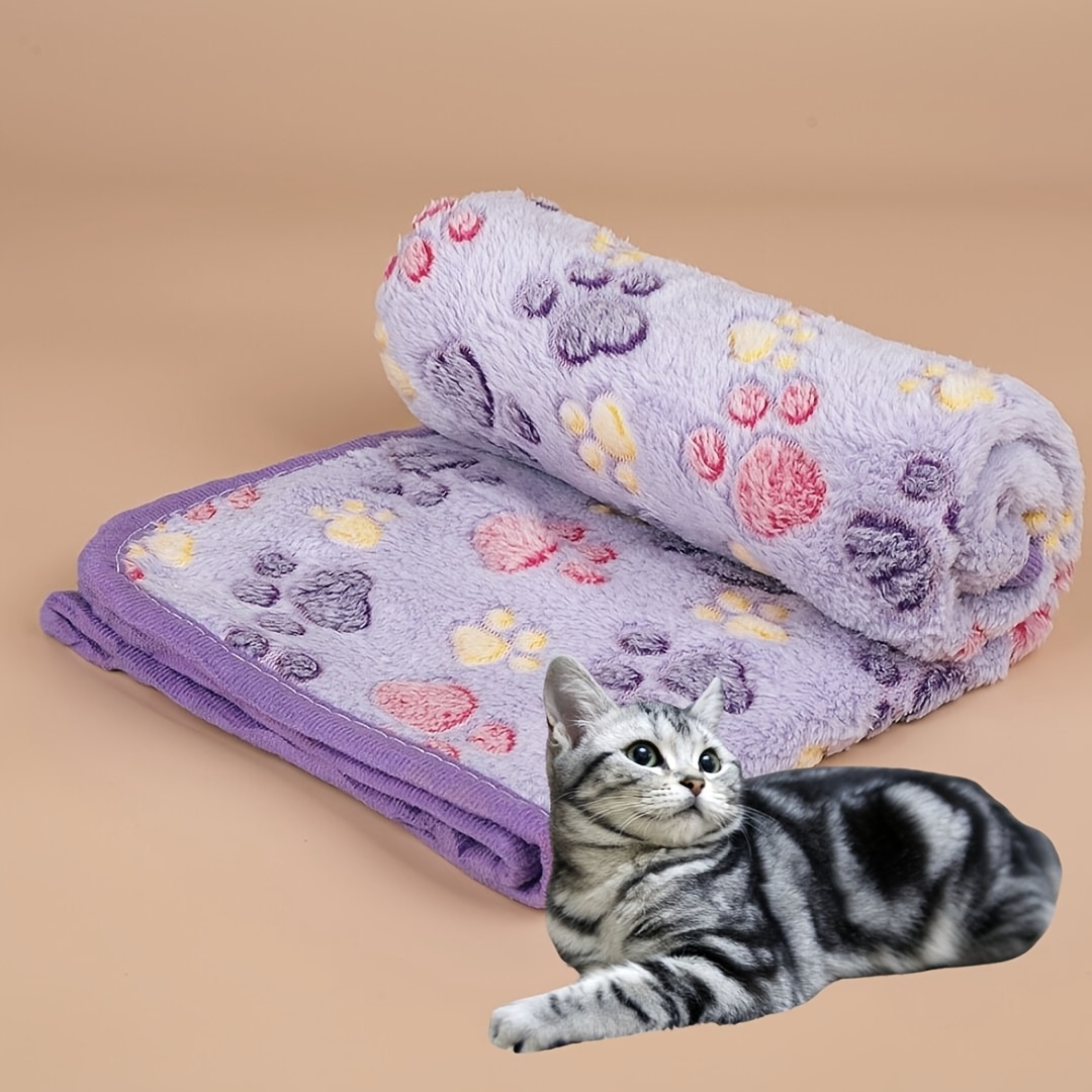

1pc à de patte de , de , lavable en , jeté réconfortant chats et chiens, convient aux petites à grandes - Fournitures de