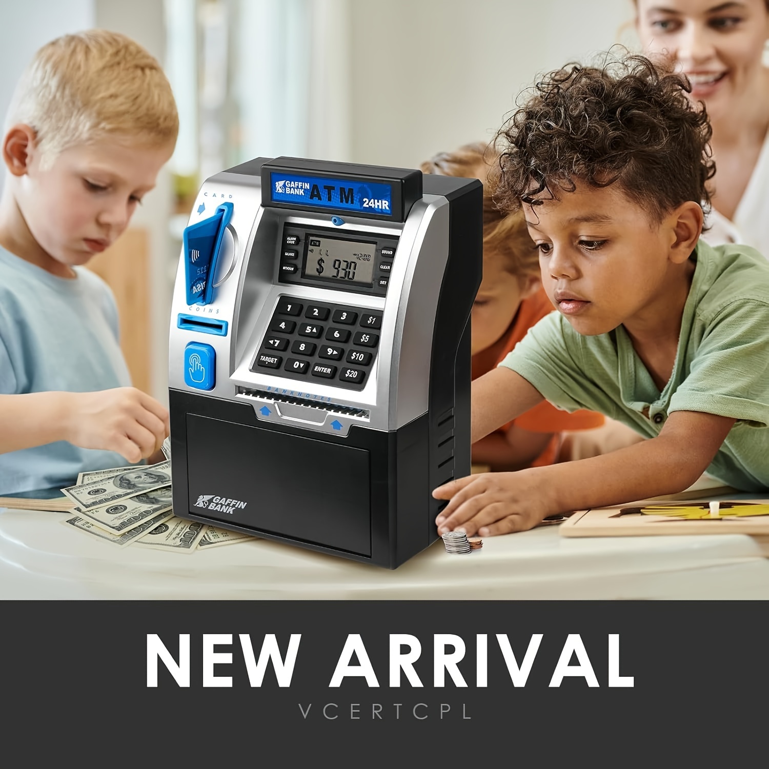 piggy bank for boys girls kids bank for and electronic atm cash coin bank money saving box with password birthday gifts for boys girl x large Product details 1