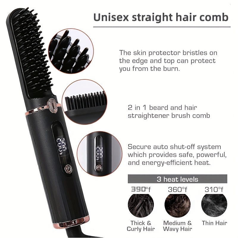 Beard Comb Best Beard Heat Protectant Beard And Hair Straightening