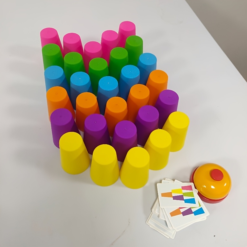 30pcs Family Game Night Quick Stack Cup Set
