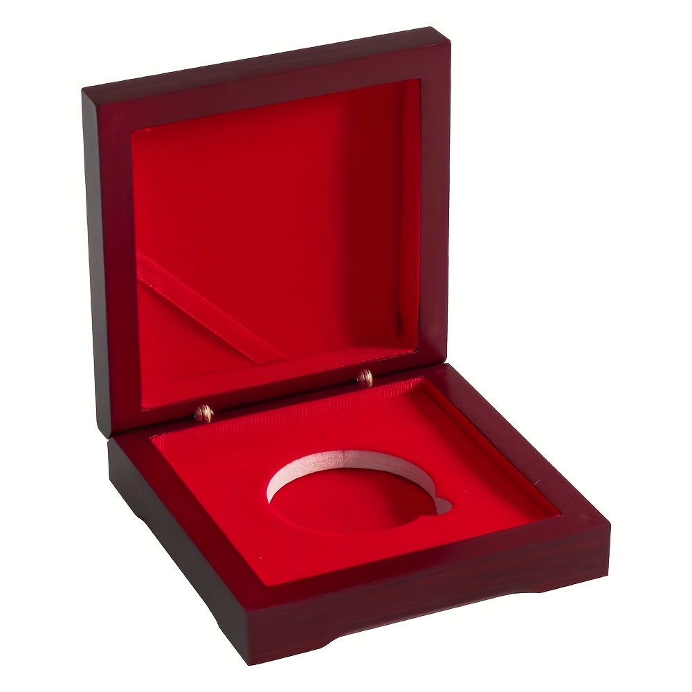 Single Coin Box, Commemorative Coin Storage Gift Case, Ideal Gift For Festivals & Gatherings - Not Quality Issues, Do Not Normal Use