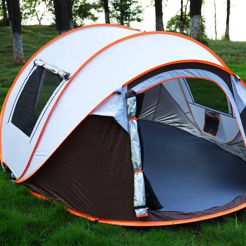 outdoor sofortzelt, 2-3-4 personen automatisches -up zelt - anti-outdoor camping pavillon, schneller , bequemes aufstellen, robuste struktur, outdoor camping zelt