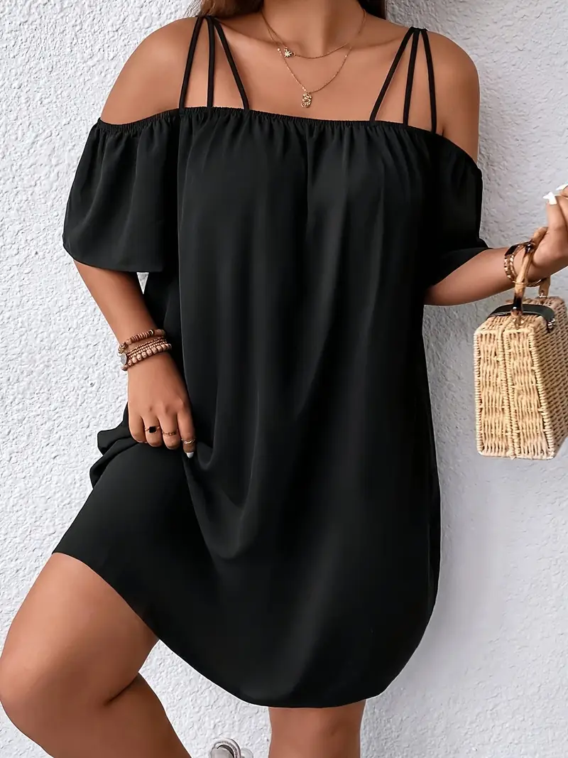 plus size womens plus size shoulder party dress elegant - Temu plus size womens plus size shoulder party dress elegant - Temu