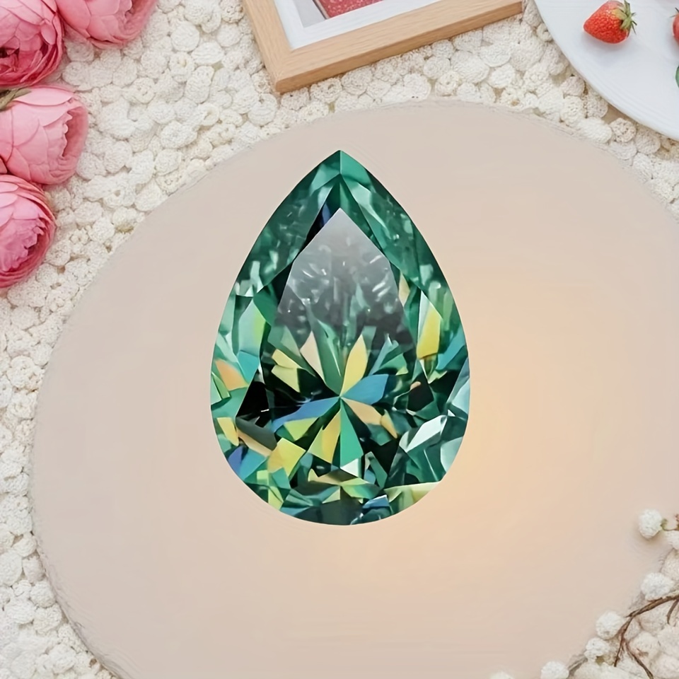 

Ensemble de 5 pièces, cristal de verre en goutte d', matériau de haute qualité pour la création de bijoux DIY, boucles d'oreilles, , pendentifs, bagues - accessoires de perles artistiques