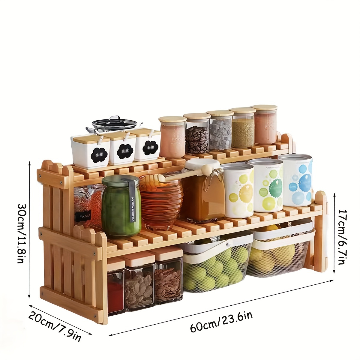 Spice Rack Countertop Multi layer Spice Jars Storage Holder Temu