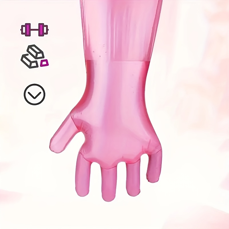 Long Disposable Gloves, 9pcs Shoulder-Length