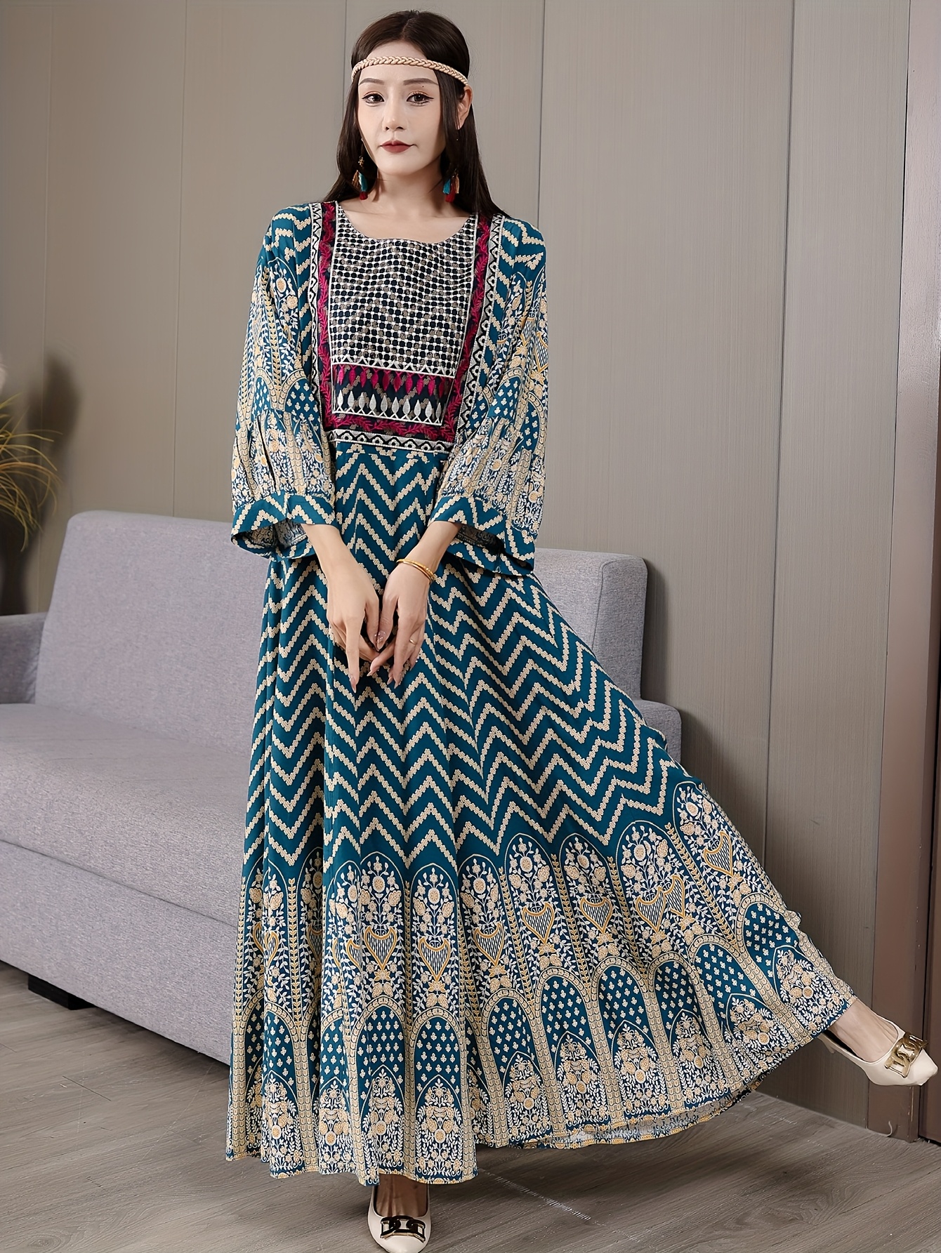 blue and white embroidered maxi dress White and Blue Embroidered Cotton Maxi Dress – Aqua Bay Swim Co