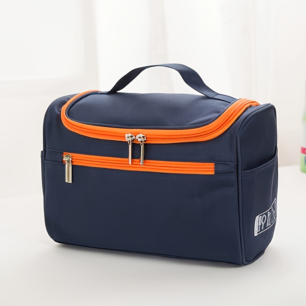 TEMU 1 stuks Reis Make-up Tas, Unisex Make-up Tas met Capaciteit, Cosmetische Tas met Haak en Handvat, Perfecte Metgezel voor je Reis. Ideaal voor