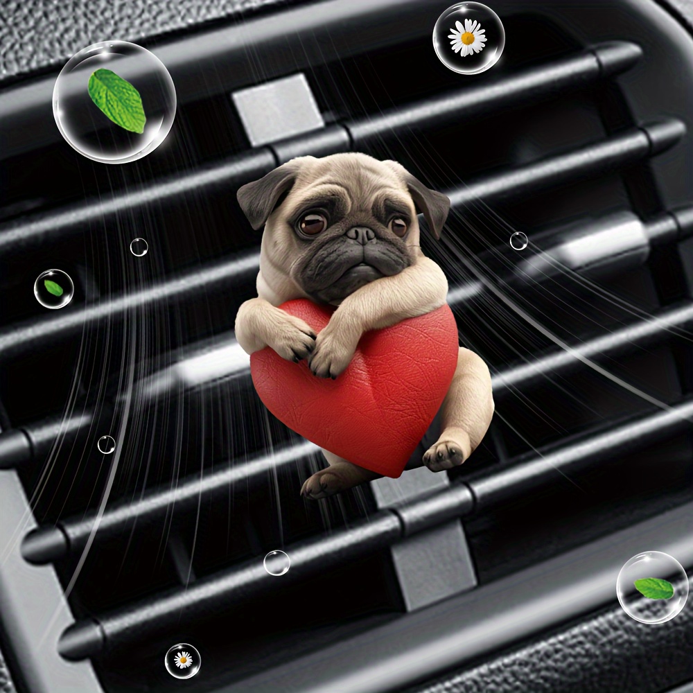 

An 's Day Car Decoration , A And Car , A 's Day And Pug Air Outlet , A Car Decoration , A Sheet, A For , A 's Day