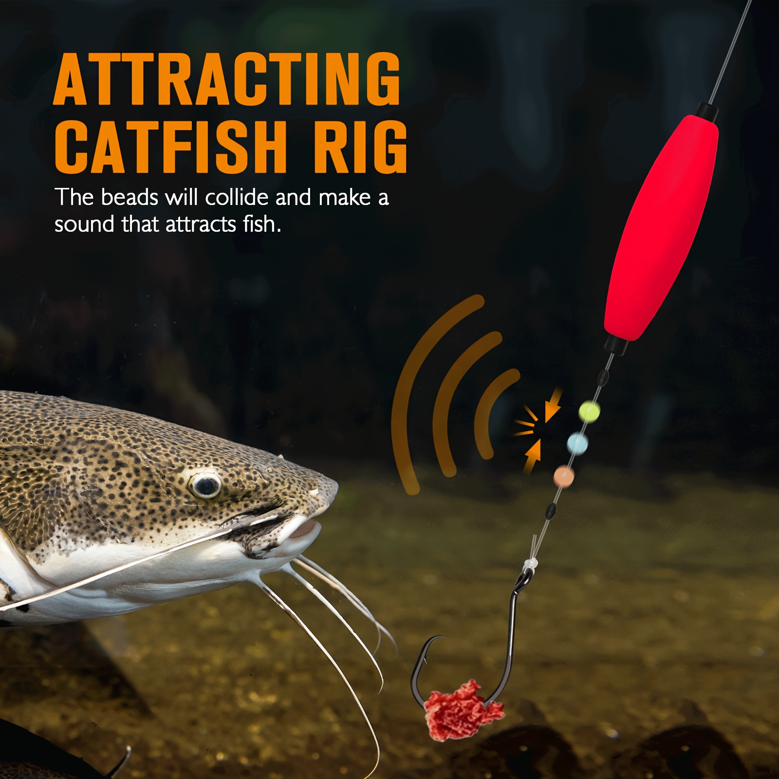 Catfish Float Rigs Catfishing Tackle Santee Rig 7/0 - Temu