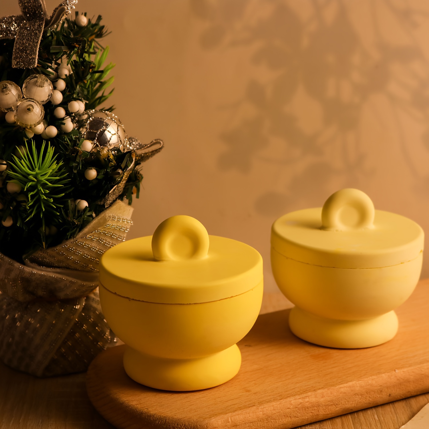 Moule En Silicone Pour Bougie Cristal - Réutilisable, Flexible - 7x6,4 Cm - Pour Cire, Savon, Résine, Plâtre - Facile à Démouler