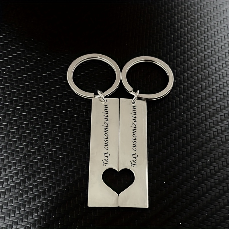 Custom Stainless Steel Initials Lock for Couples
