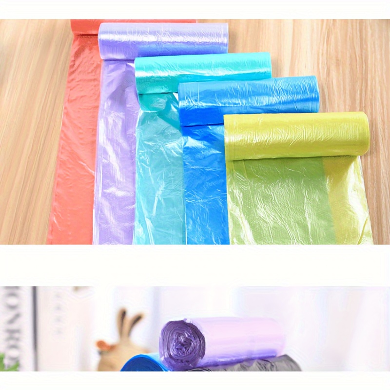 5 rolls 1pc   disposable garbage bags   cleaning cars homes kitchens offices and restaurants details 1