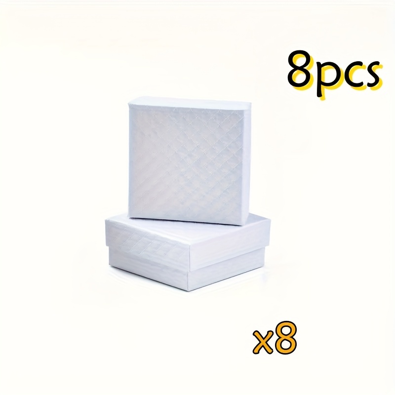 4/6/8/15pcs Square Jewelry Gift Box for Valentine's Day