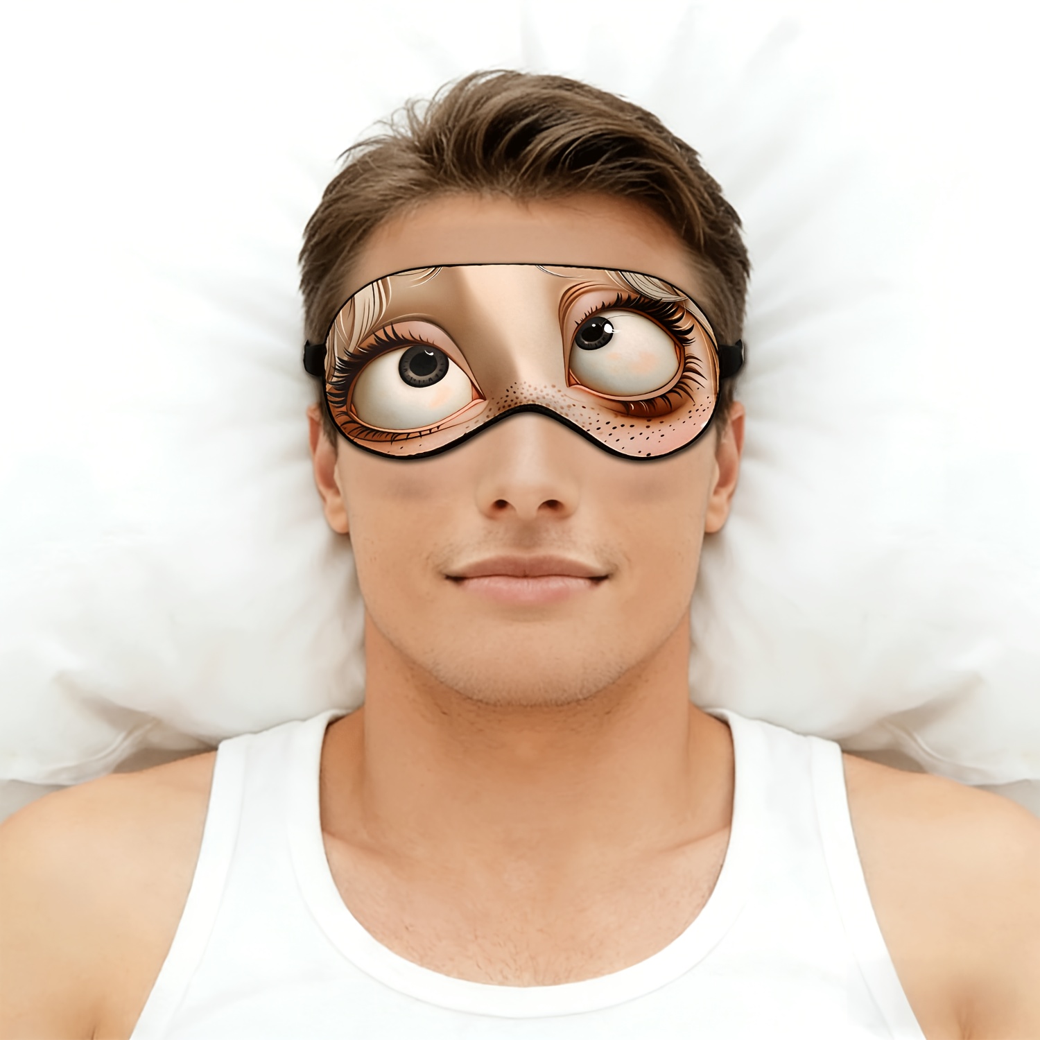 funny sleep masks sold on Temu United States