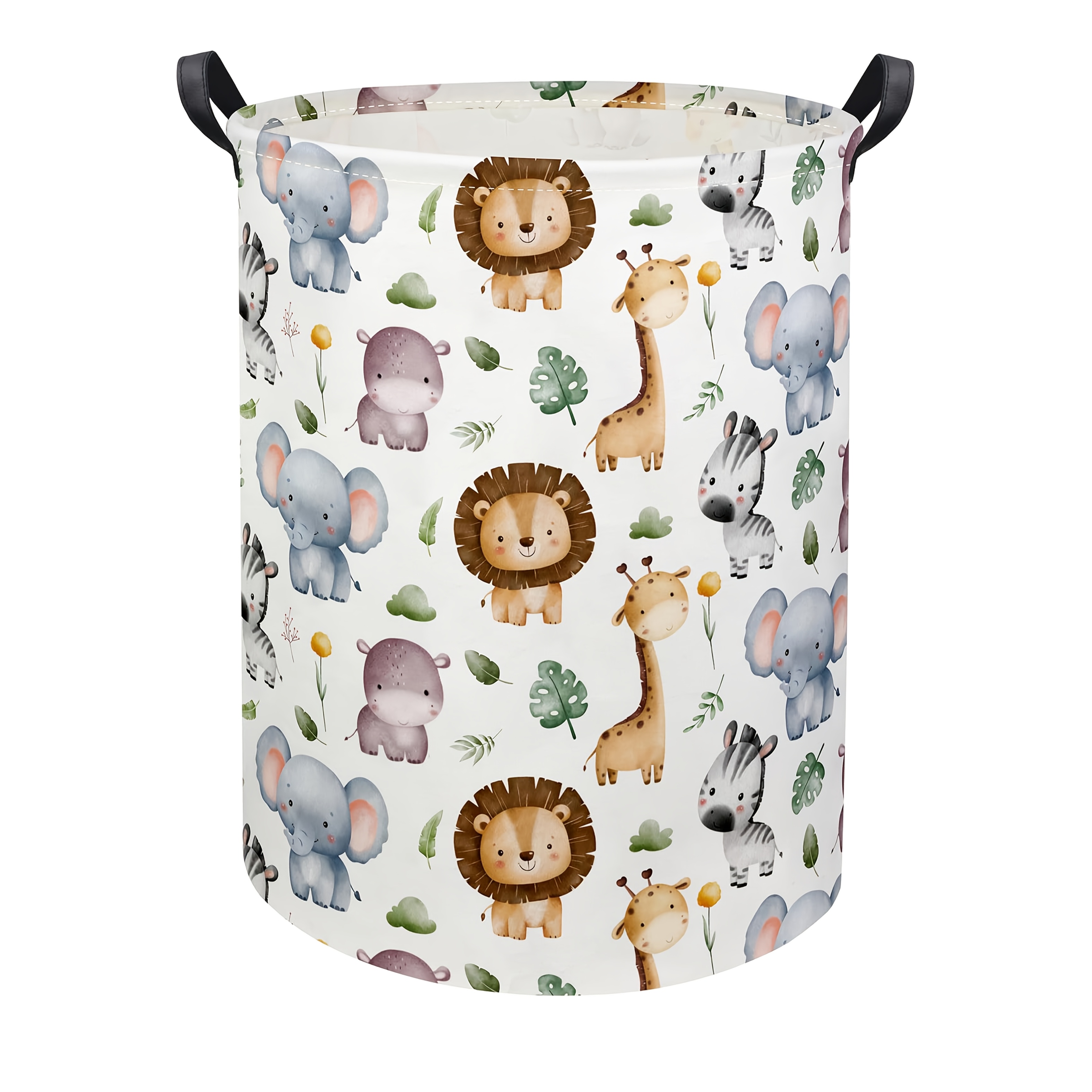 E-shop 1 Stück, Dokriy, Wäschekorb Babykorb Niedlicher Spielzeug-Aufbewahrungsbehälter Organizer Tierzimmer-Deko (Tier), Regalkörbe